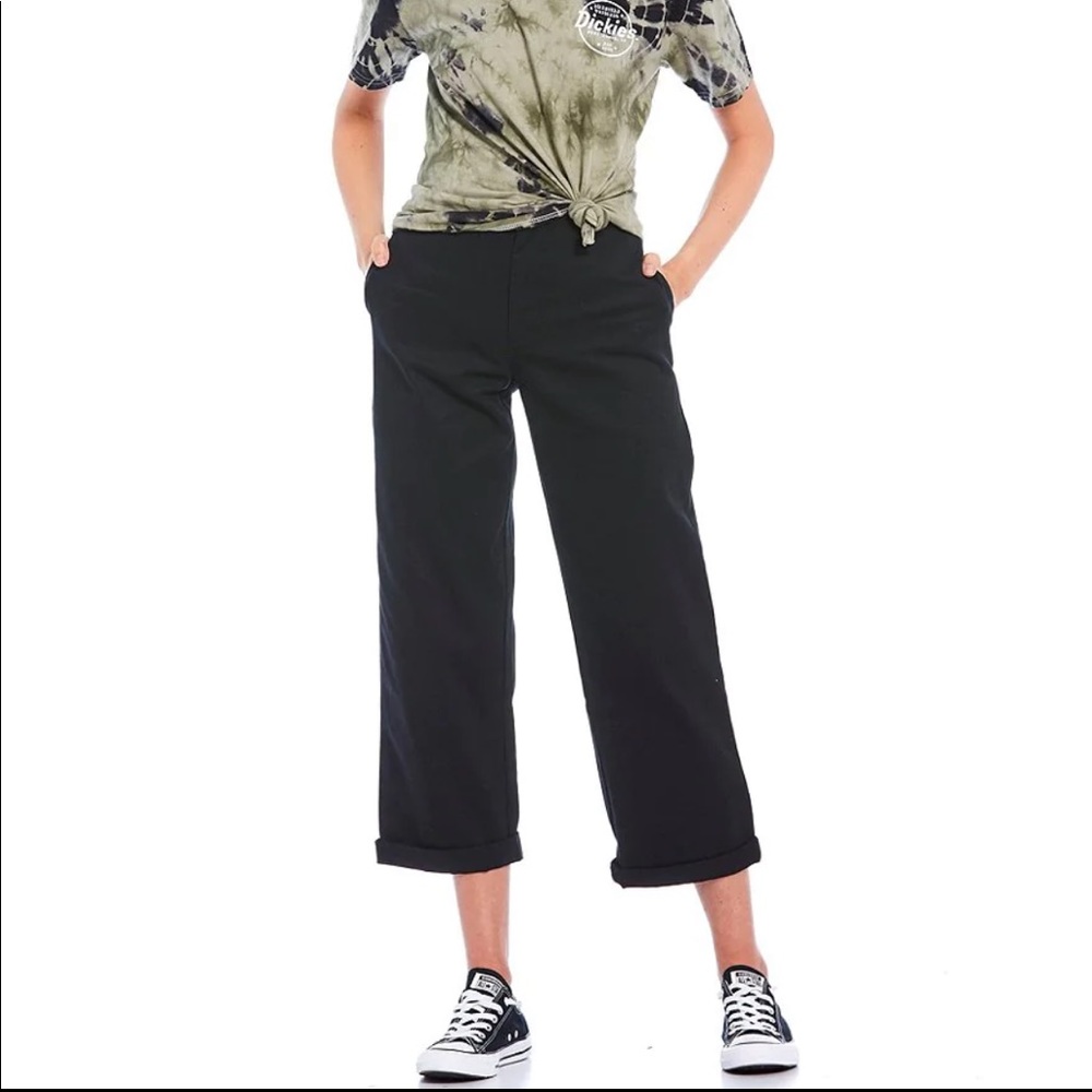 Dickies Cropped Work Pants High Rise Size 0/24
